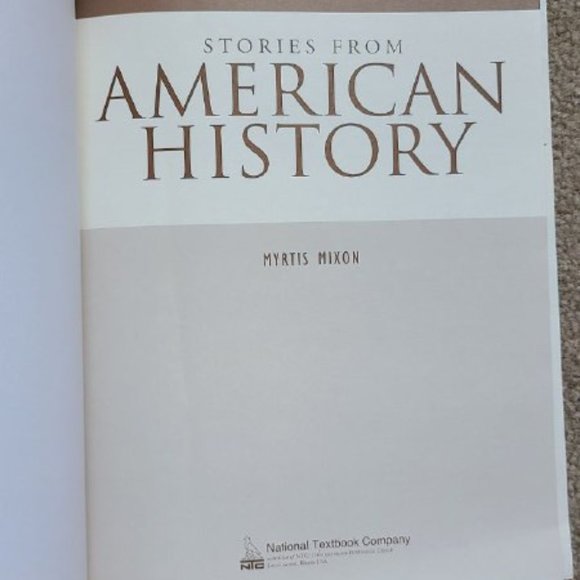 Stories from American History by Myrtis Mixon - Paperback - Picture 2 of 5